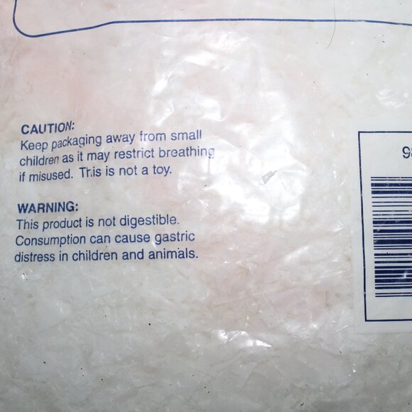 Vintage Frosty Snow 3 1/2 QT Dry Measure ~ Decorative Snow Union Wadding New - Picture 5 of 5